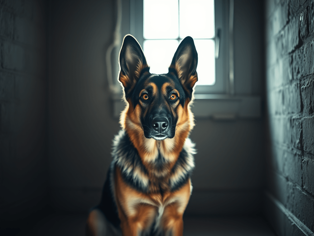 A Fearful Dog and a Lesson in Faith